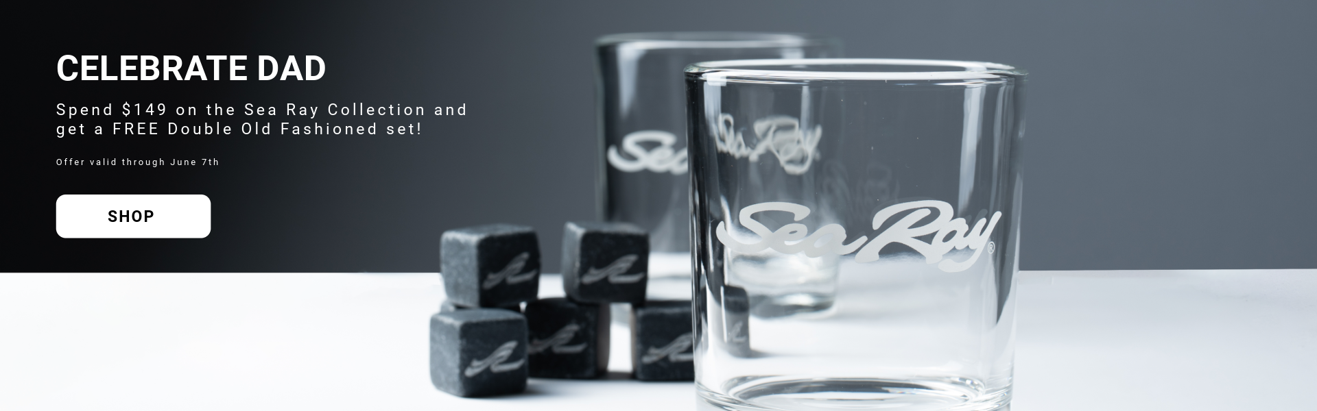 Just in Time for Father's Day Spend $149 and get a FREE Double Old Fashioned Set